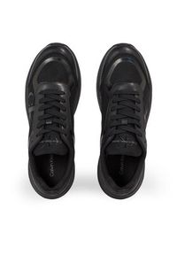Calvin Klein Jeans Sneakersy Retro Tennis Laceup Mesh YM0YM00785 Czarny. Kolor: czarny. Materiał: materiał, mesh #4