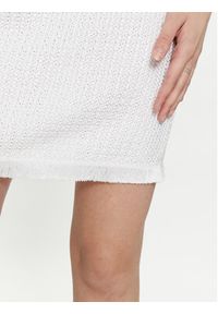 Luisa Spagnoli Spódnica mini Carapace 58326 Biały Regular Fit. Kolor: biały. Materiał: syntetyk #5