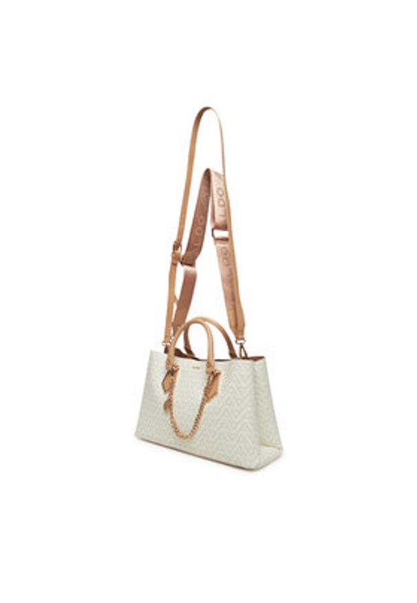 Aldo Torebka Baeli 13989470 Écru. Materiał: skórzane