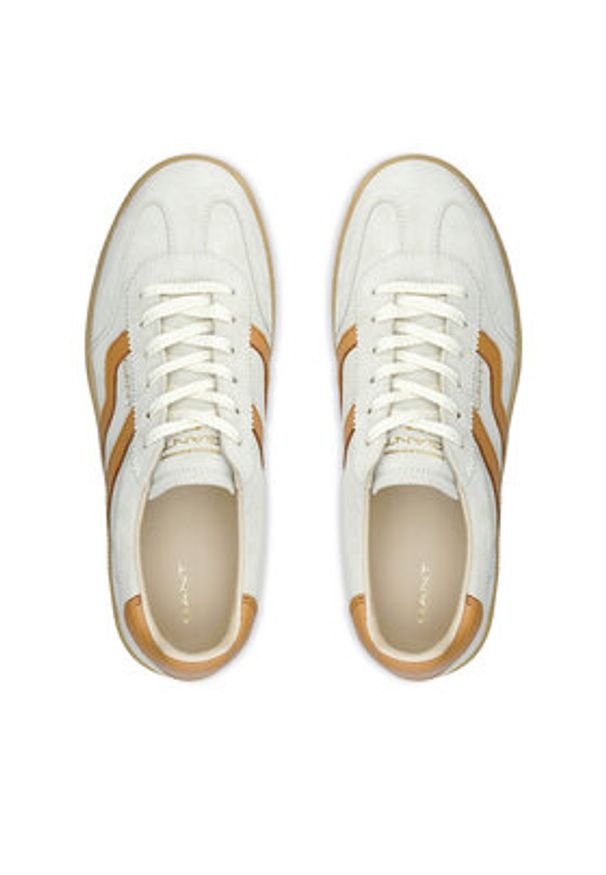 GANT - Gant Sneakersy 31533042 Écru. Materiał: zamsz, skóra