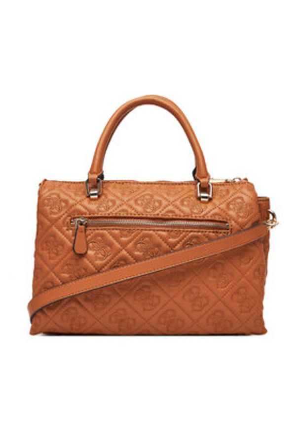 Guess Torebka Adelasia HWQL96 58060 Brązowy. Kolor: brązowy. Materiał: skórzane