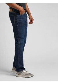 Lee - LEE BROOKLYN MĘSKIE SPODNIE JEANSOWE STRAIGHT DEEP WATER L452PXEE 112322230
