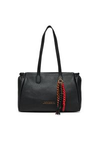 Love Moschino - LOVE MOSCHINO Torebka JC4306PP0MK1100A Czarny. Kolor: czarny. Materiał: skórzane