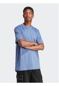 Adidas - adidas T-Shirt ALL SZN IR9112 Niebieski Loose Fit. Kolor: niebieski. Materiał: bawełna #7