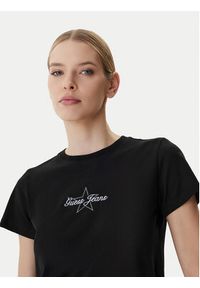 Guess Jeans T-Shirt W6RI18 J1314 Czarny Regular Fit. Kolor: czarny. Materiał: bawełna #3
