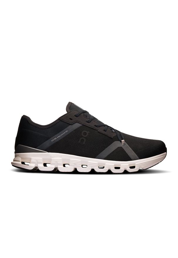 On Cloud X 4 AD M Black | Asphalt Buty treningowe męskie. Okazja: na co dzień. Zapięcie: sznurówki. Kolor: czarny. Materiał: guma, poliester. Szerokość cholewki: normalna. Wzór: gładki. Sport: fitness, joga i pilates