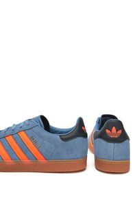 Adidas - adidas Sneakersy Gazelle JP7124 Niebieski. Kolor: niebieski. Materiał: skóra, zamsz. Model: Adidas Gazelle #7