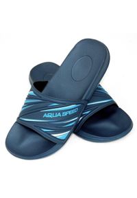 Klapki basenowe męskie Aqua Speed Idaho. Kolor: niebieski
