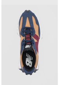 New Balance Buty MS327TA kolor brązowy. Nosek buta: okrągły. Zapięcie: sznurówki. Kolor: brązowy. Materiał: guma #2