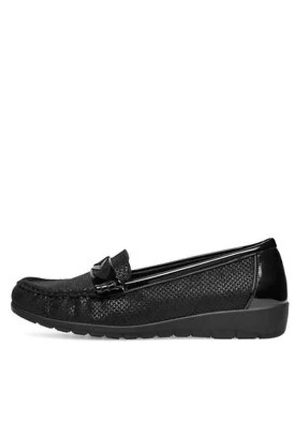 Clara Barson Mokasyny WYL0312-XX2 Czarny. Kolor: czarny. Materiał: syntetyk