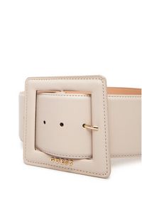 Guess Pasek Damski BW9245 P5370 Beżowy. Kolor: beżowy. Materiał: skóra #3