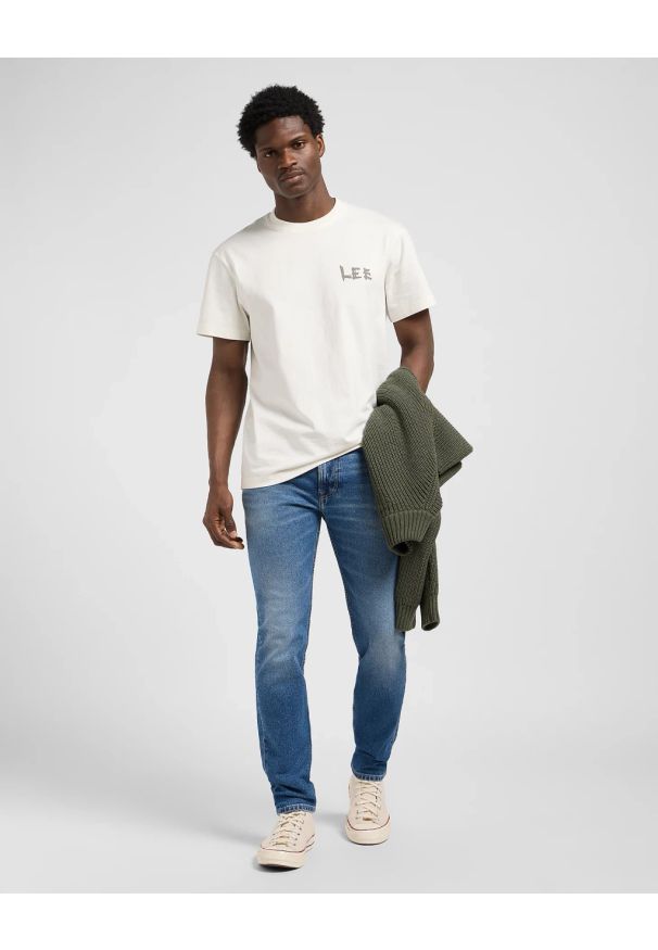 Lee - MESKIE SPODNIE LEE RIDER BLUE JAY 112371199