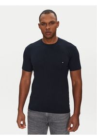 Emporio Armani Underwear T-Shirt EM000379 AF10785 UB102 Granatowy Slim Fit. Kolor: niebieski. Materiał: bawełna