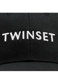 TwinSet - TWINSET Czapka z daszkiem 241TO5150 Czarny. Kolor: czarny. Materiał: materiał #3
