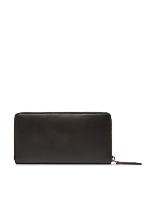 TOMMY HILFIGER - Tommy Hilfiger Duży Portfel Męski Th Leather Slg Lrg Za AW0AW17498 Czarny. Kolor: czarny. Materiał: skóra