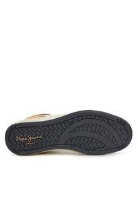 Pepe Jeans Sneakersy PMS30999 Brązowy. Kolor: brązowy. Materiał: skóra #6