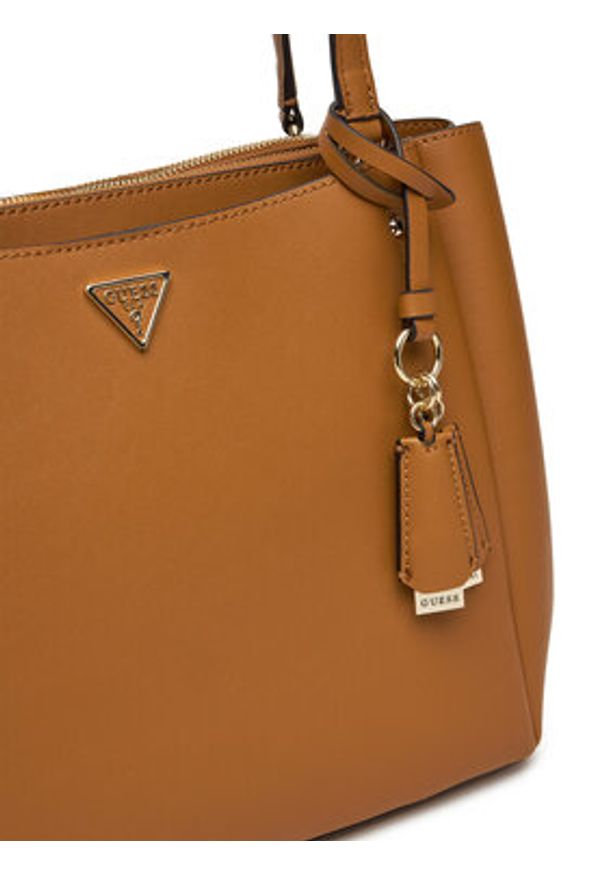 Guess Torebka HWNG96 69230 Brązowy. Kolor: brązowy. Materiał: skórzane