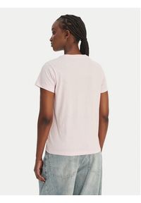 Guess Jeans T-Shirt W6GIC5 K8HM0 Różowy Regular Fit. Kolor: różowy. Materiał: bawełna #2