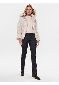 Guess Kurtka puchowa W3BL35 WEX52 Beżowy Regular Fit. Kolor: beżowy. Materiał: syntetyk, puch #6