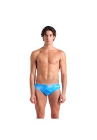 Kąpielówki Arena Swim Briefs Allover. Kolor: niebieski