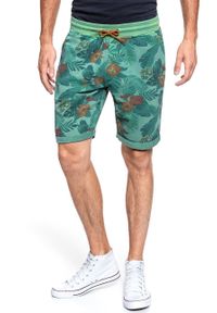 Mustang - SPODENKI MUSTANG Jim Sweat Shorts Summer Floral 1009733 11686. Materiał: dresówka #4