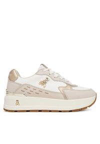Patrizia Pepe Sneakersy PPJ917.27 Biały. Kolor: biały. Materiał: skóra