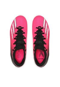 Adidas - adidas Buty X Speedportal.3 Firm Ground GZ5076 Różowy. Kolor: różowy. Materiał: materiał #3