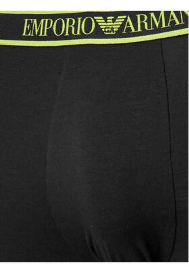 Emporio Armani Underwear Komplet 3 par bokserek 111473 4F717 21320 Czarny. Kolor: czarny. Materiał: bawełna