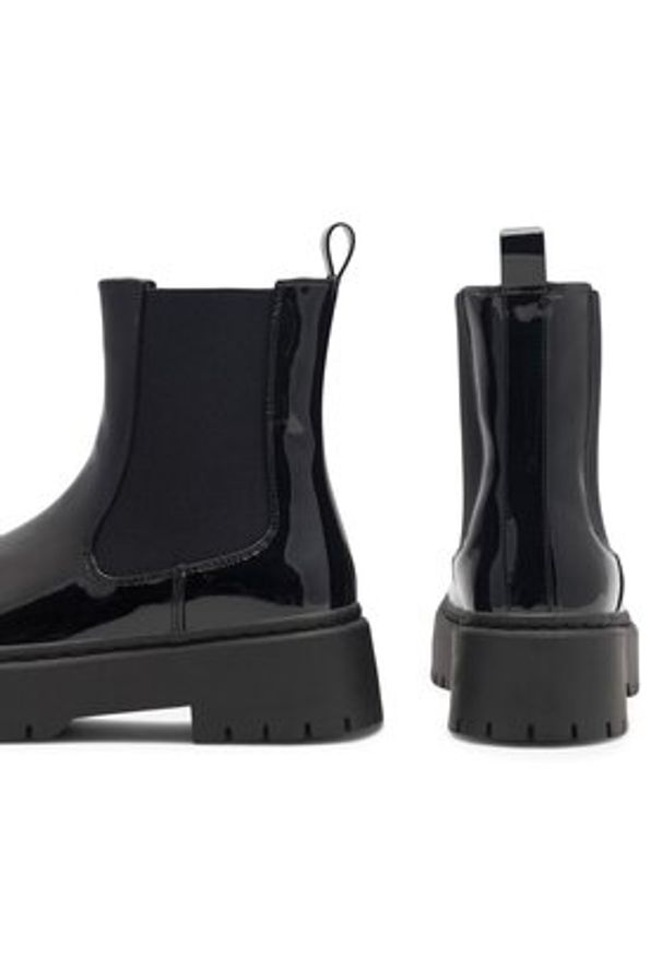 Jenny Fairy Sztyblety LIBRA HY13123-21 Czarny. Kolor: czarny. Materiał: skóra