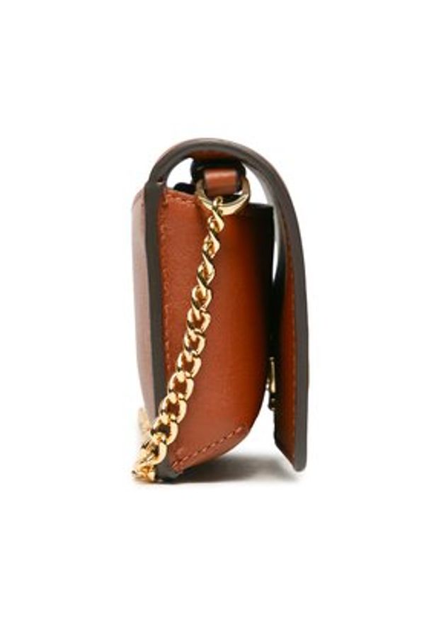 Lauren Ralph Lauren Torebka 432915377002 Brązowy. Kolor: brązowy. Materiał: skórzane