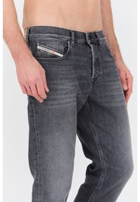 Diesel - DIESEL Czarne męskie jeansy D-finitive Tapered, Rozmiar 34. Kolor: czarny #4