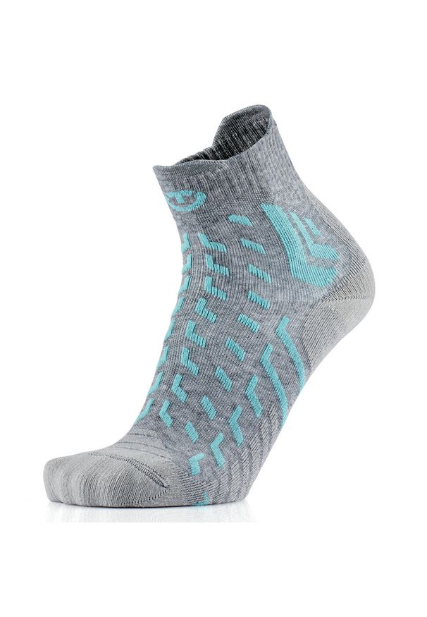 Skarpety trekkingowe dla kobieta Therm-ic Trekking Cool Light Ankle Lady. Kolor: wielokolorowy, niebieski, szary. Materiał: lyocell. Sport: turystyka piesza