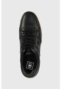 G-Star RAW - G-Star Raw sneakersy attacc bsc kolor czarny. Nosek buta: okrągły. Zapięcie: sznurówki. Kolor: czarny. Materiał: guma