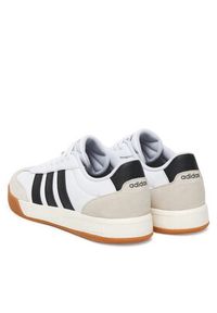 Adidas - adidas Sneakersy Vl Court 00S JR9818 Biały. Kolor: biały. Materiał: skóra, zamsz #6