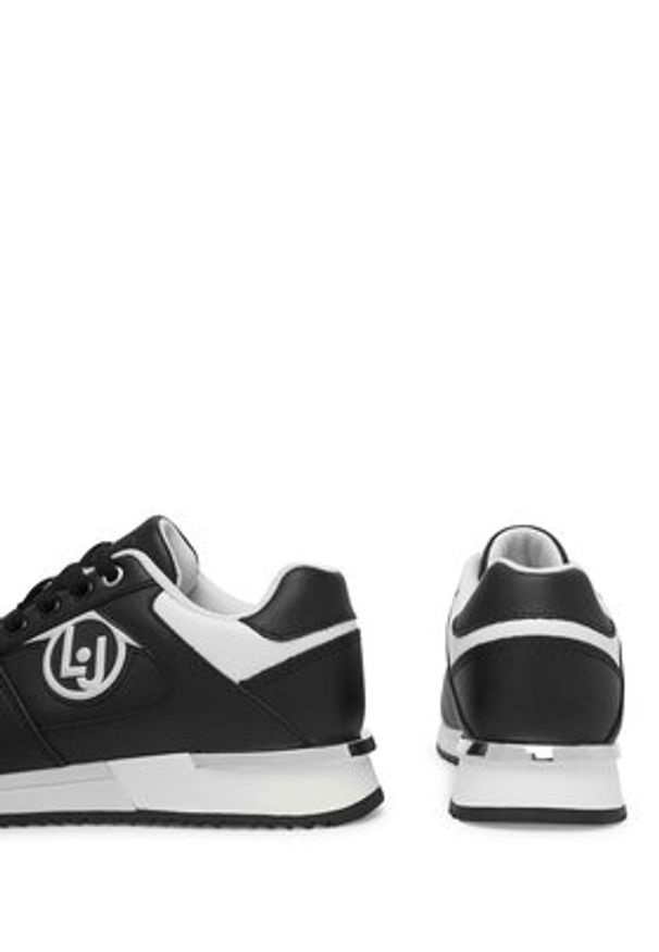 Liu Jo Sneakersy Rosy 905 4A5713 PX474 Czarny. Kolor: czarny. Materiał: skóra
