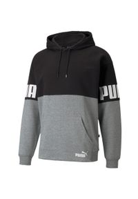 Bluza Puma Power Colorblock Hoodie. Kolor: szary #1