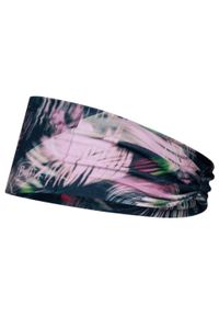 Opaska sportowa na głowę damska Buff CoolNet UV Ellipse Headband. Kolor: wielokolorowy. Styl: sportowy