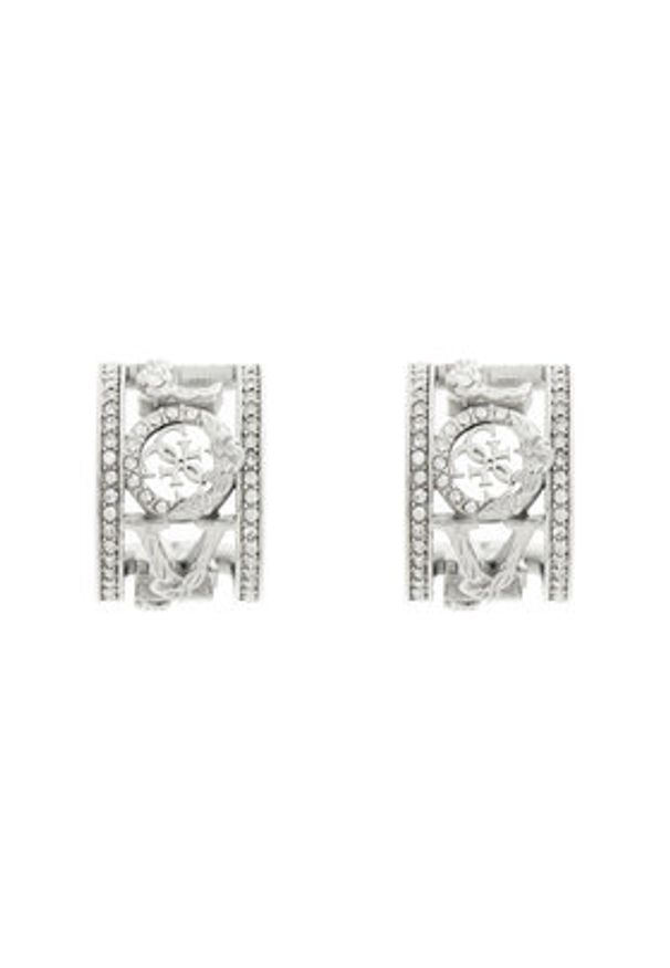 Guess Kolczyki JUBE05 036JW Srebrny. Materiał: metalowe. Kolor: srebrny