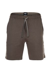 BOSS Szorty sportowe Mix&Match 50515314 Brązowy Regular Fit. Kolor: brązowy. Materiał: bawełna. Styl: sportowy