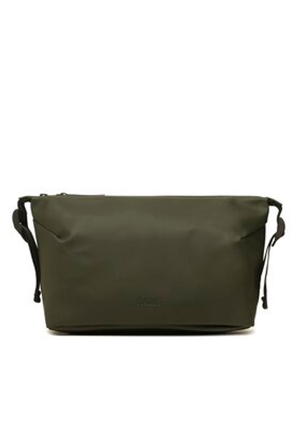 Rains Kosmetyczka Weekend Wash Bag 15630 Zielony. Kolor: zielony. Materiał: skóra