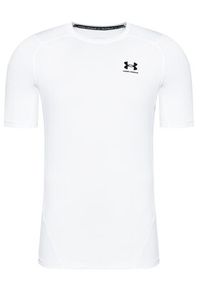 Under Armour Koszulka techniczna Ua HeatGear® Armour 1361518 Biały Compression Fit. Kolor: biały. Materiał: syntetyk #3