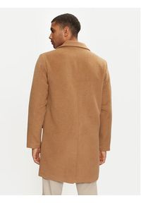 Jack & Jones Płaszcz przejściowy Hays 12258389 Beżowy Regular Fit. Kolor: beżowy. Materiał: syntetyk