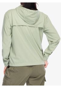 columbia - Bluza rozpinana damska Columbia Skien Valley Hooded LS Shirt. Kolor: zielony
