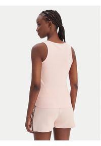 Guess Top V4YP06 K8RT2 Różowy Regular Fit. Kolor: różowy. Materiał: wiskoza #2