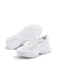 Buty do chodzenia damskie Puma Cilia. Okazja: na co dzień. Kolor: biały, szary, wielokolorowy. Materiał: materiał, syntetyk. Sport: turystyka piesza