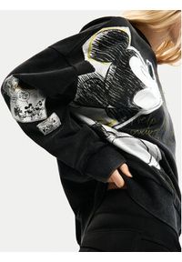 Desigual Bluza Kiss Mickey 26SWSK08 Czarny Relaxed Fit. Kolor: czarny. Materiał: bawełna #5