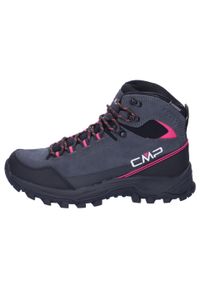 Buty trekkingowe damskie CMP Myzar wodoodporne za kostkę. Wysokość cholewki: za kostkę. Kolor: wielokolorowy, szary, czarny, różowy. Materiał: tworzywo sztuczne, skóra, materiał. Szerokość cholewki: normalna. Styl: sportowy #2