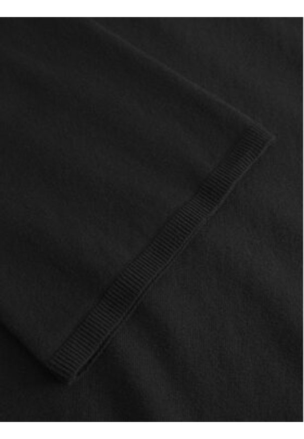 JOOP! Golf 30044780 Czarny Loose Fit. Typ kołnierza: golf. Kolor: czarny. Materiał: bawełna