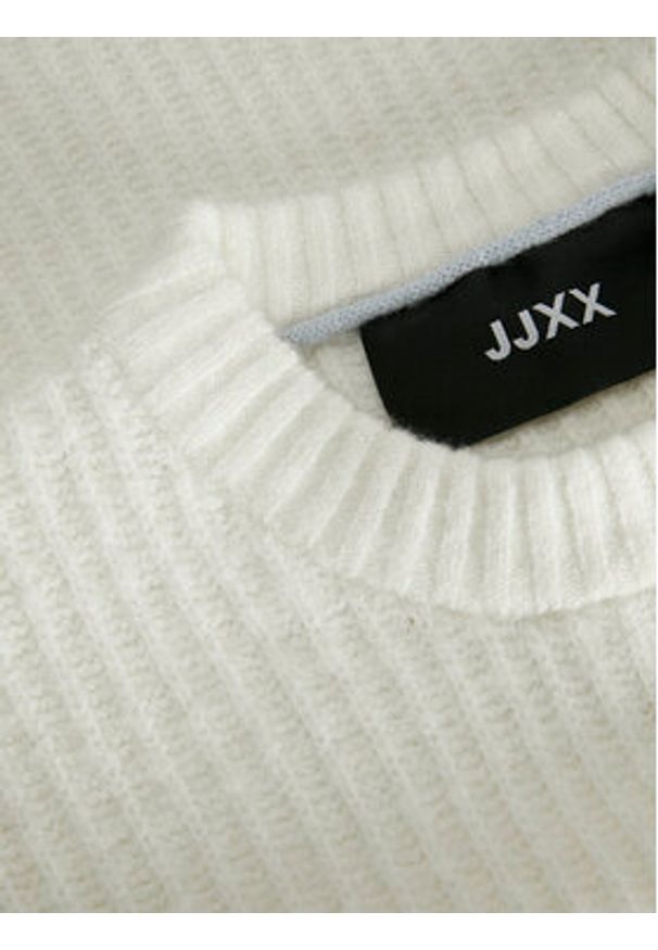 JJXX Sweter Sigga 12255358 Écru Relaxed Fit. Materiał: syntetyk