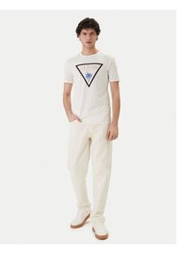Guess T-Shirt F6GI09 J1314 Biały Slim Fit. Kolor: biały. Materiał: bawełna #4